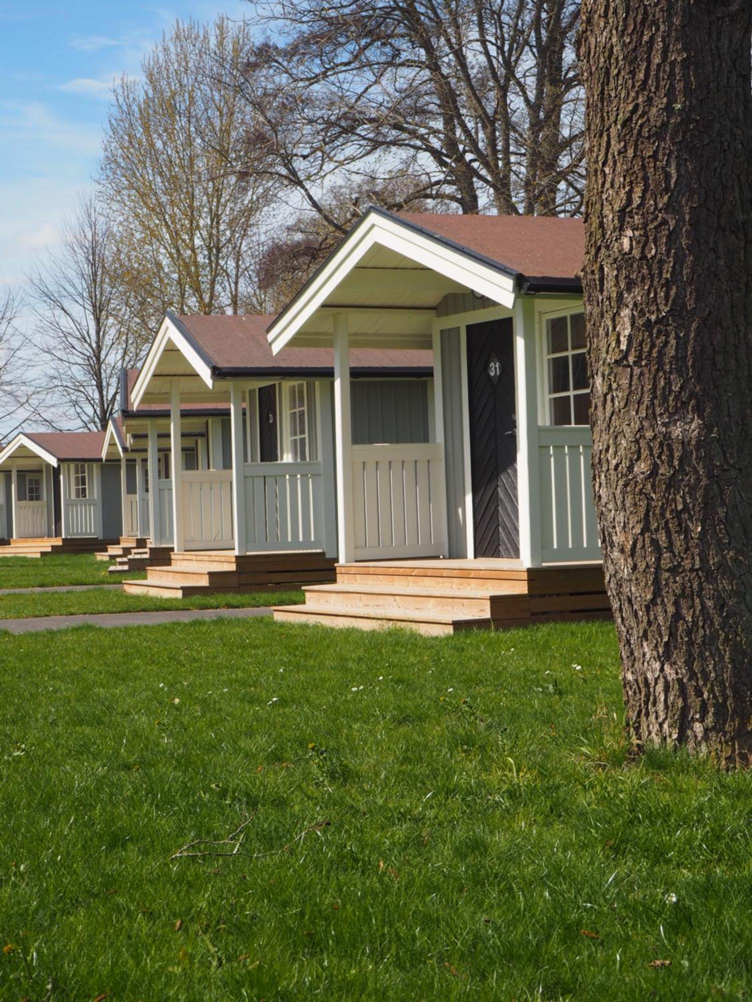 Skara Stads-Camping & Stugby Buitenkant foto