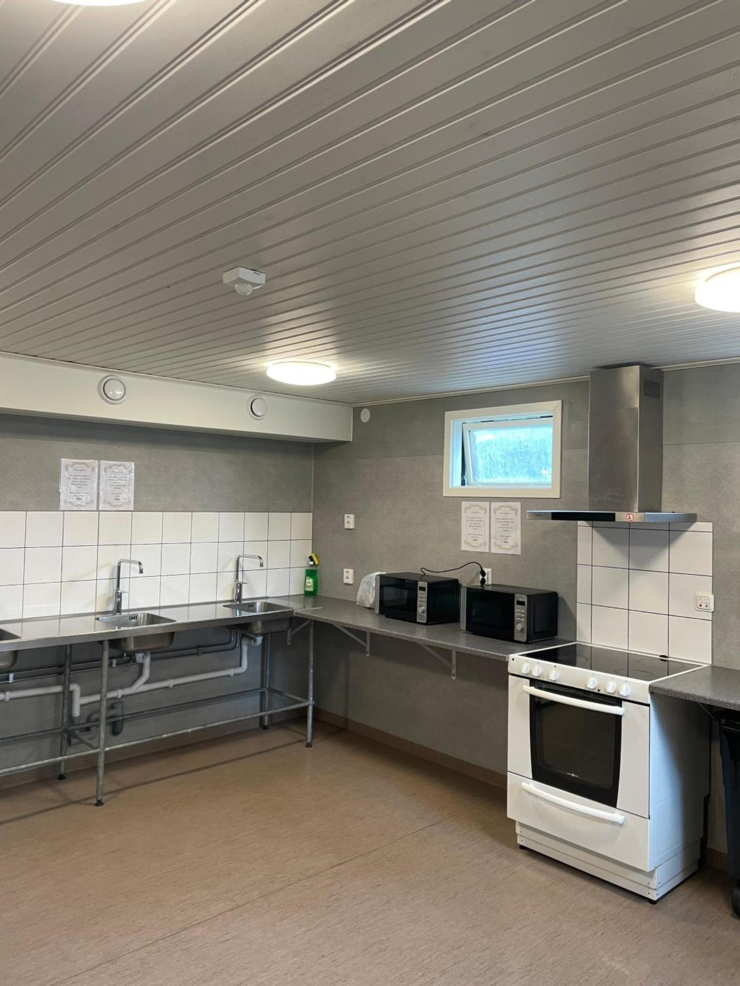 Skara Stads-Camping & Stugby Buitenkant foto