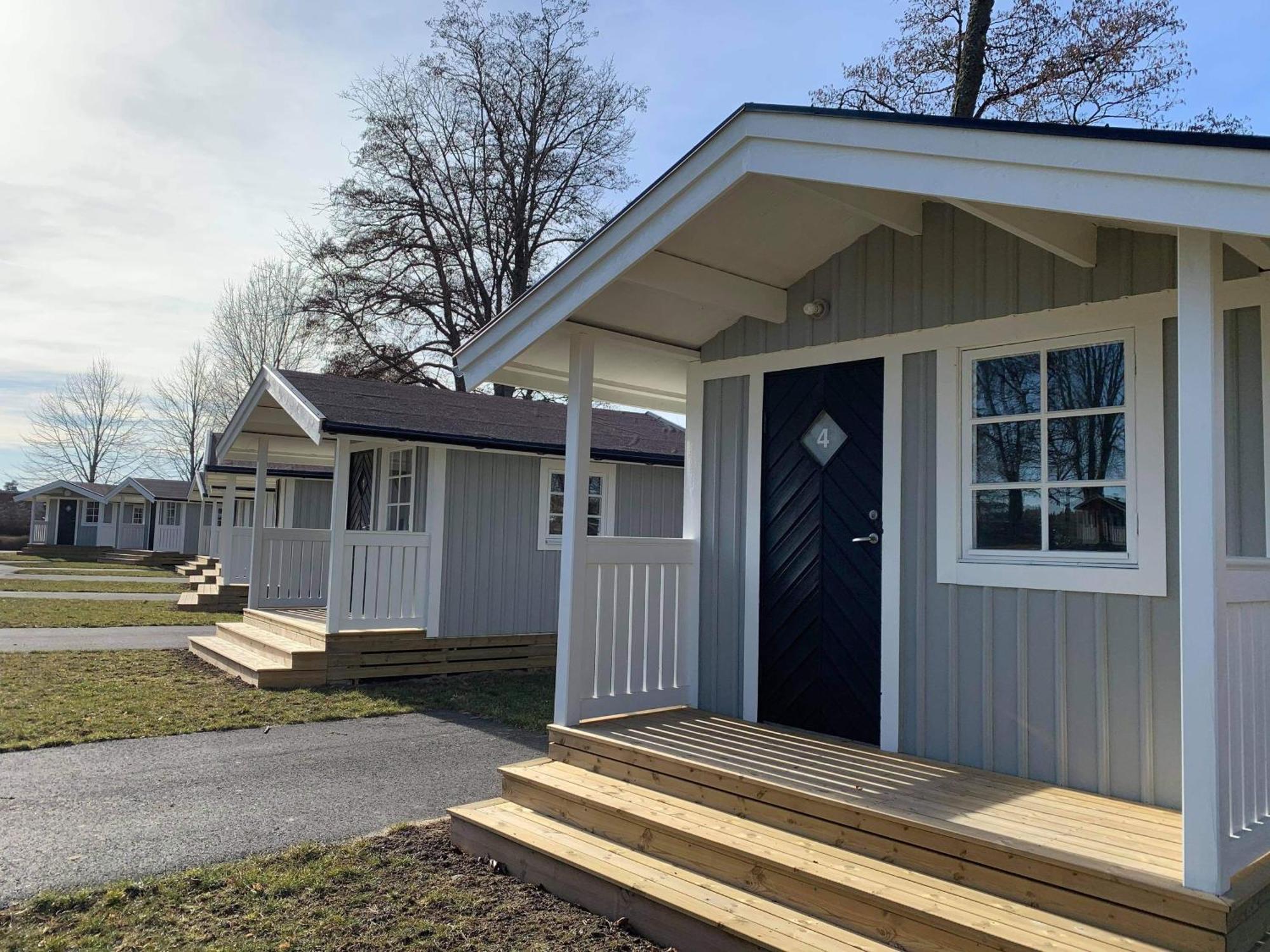 Skara Stads-Camping & Stugby Buitenkant foto